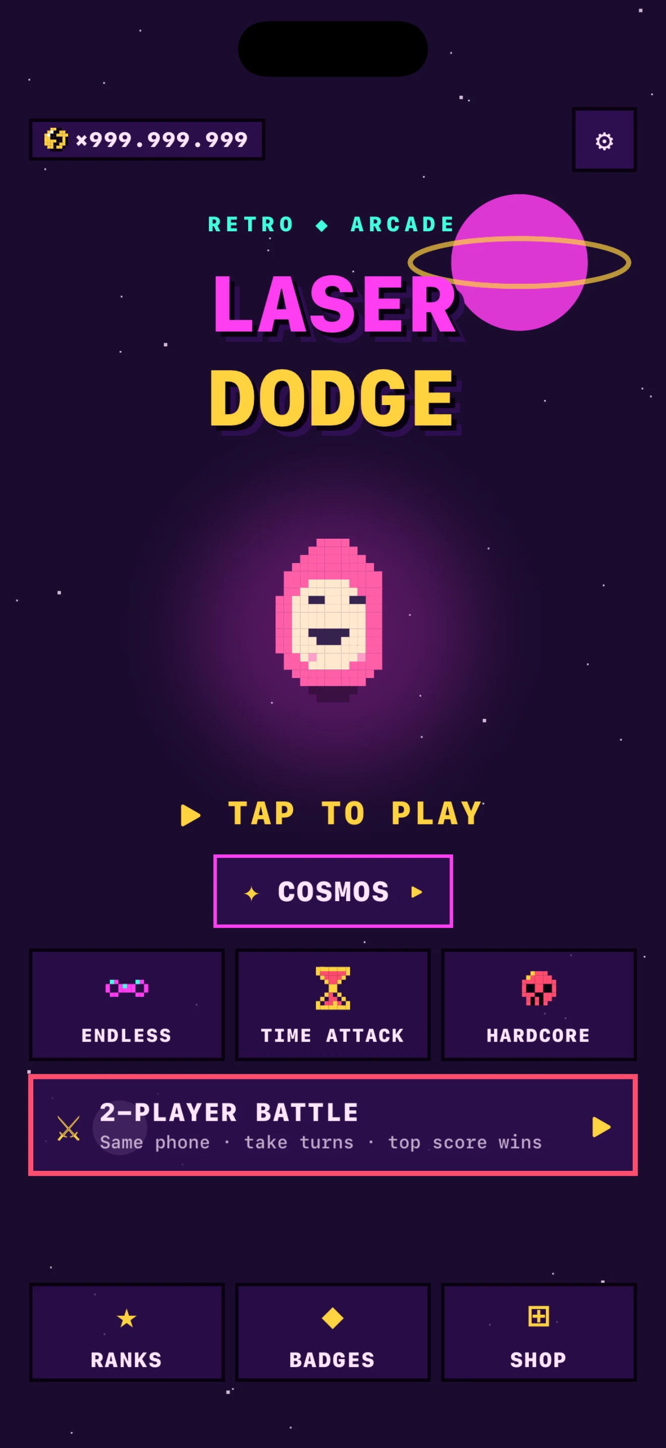 Laser Dodge: Retro Arcade screenshot